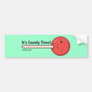Het is Snoep Time Bumpersticker! Bumpersticker