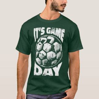 Het is spel dag vrienden grappig t-shirt