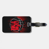 Het is Speltijd - Rood Bagagelabel (Achterkant horizontaal)