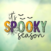 Het is Spooky Season, coole Halloween typografie Raamsticker (Vel 3)