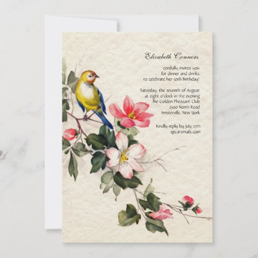 Het is Springtime-uitnodiging Kaart (Voorkant)