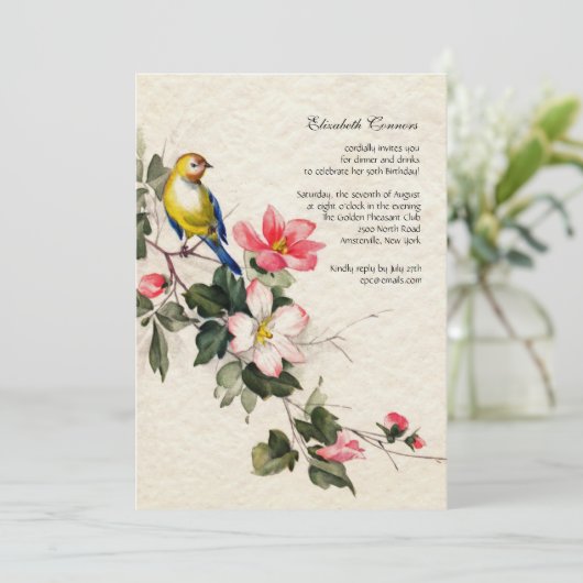 Het is Springtime-uitnodiging Kaart (Staand voorkant)