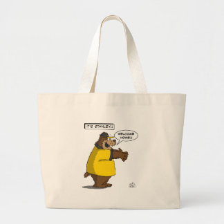 HET IS STANLEY!!!!! GROTE TOTE BAG