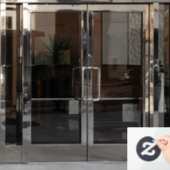 Het is Sushi tijd Raamsticker (Kantoordeur)