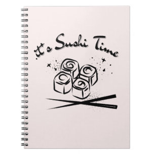 Het is sushi tijd, sushi notitieboek