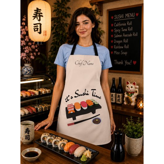 Het is Sushi Tijd , Sushi Schort
