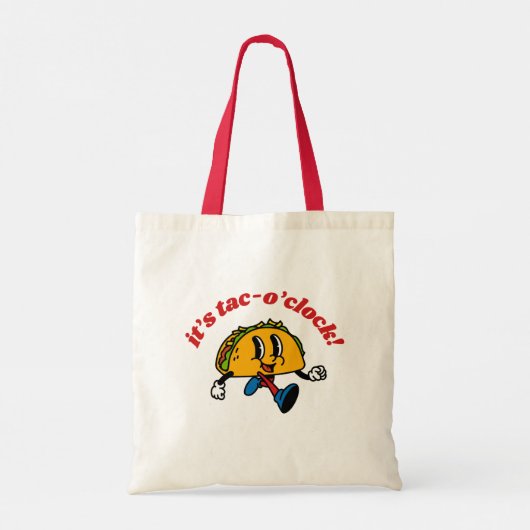 Het is TAC-O’Clock Tote Bag (Achterkant)