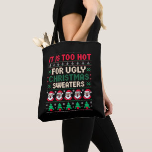 Het Is Te Heet Voor Verschrikkelijke Kerstmijters Draagtas