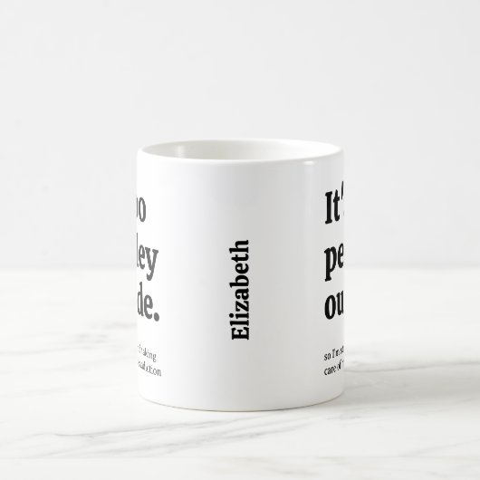 Het is te Peopley buiten Koffiemok (Center)