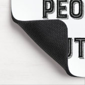 Het is te Peopley buiten. Muismat (Hoek)