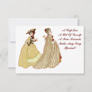 Het is Tea Time. - partijuitnodiging Kaart