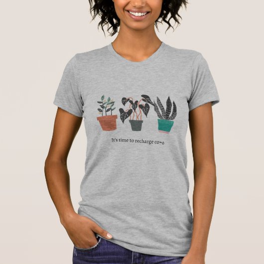 Het is tijd om conoverhemd opnieuw op te laden t-shirt (Voorkant)