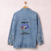 Het is tijd om je brein Humor te activeren Denim Jacket (Hangar)