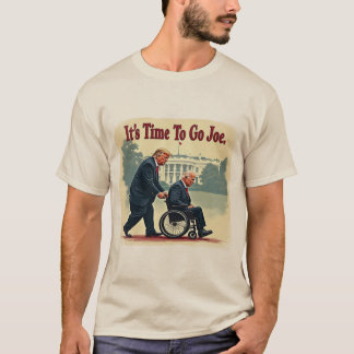 Het Is Tijd Om Te Gaan Joe" T-Shirt - Anti Biden,