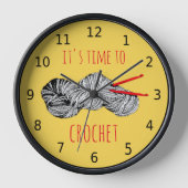 Het is tijd om te hakken, mosterdgeel met cijfers (Voorkant)