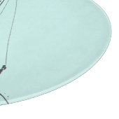 Het is tijd om te reizen snijplank (Hoek)