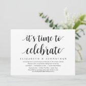 Het is tijd om te vieren, weddenschappen te eten. kaart (Staand voorkant)