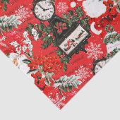 Het is tijd voor de Kerstman Tissuepapier (Detail)