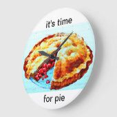 het is tijd voor de klok van de taart (Hoek)