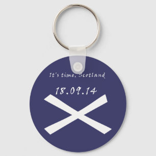 Het is tijd voor Scottish Independence Keyring Sleutelhanger