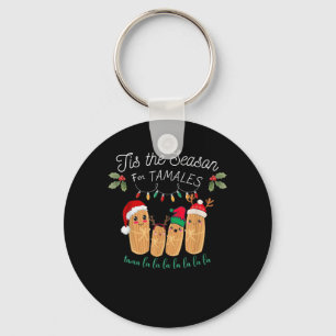 Het Is Tijd Voor Tamales Mexicaans Kerst Modern Sleutelhanger