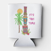 Het is Tiki Time Blikjeskoeler (Voorkant)