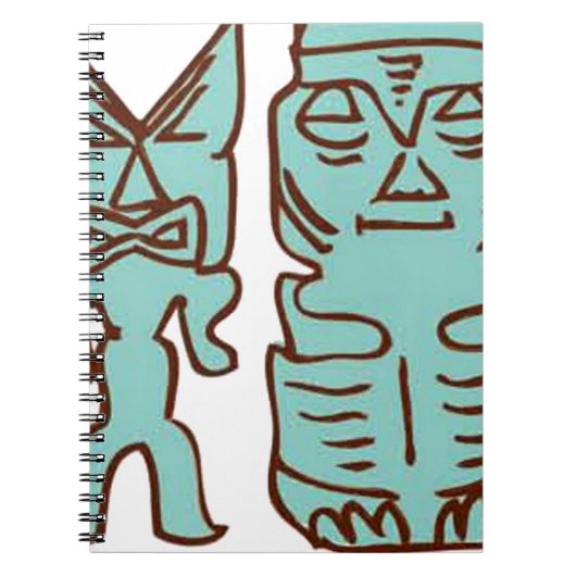 Het is Tiki Time. Notitieboek (Voorkant)