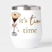 Het is Tini Time Espresso Martini Bruiloftsfeest (Voorkant)