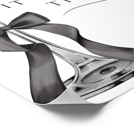 Het is Tini Time Funny Dirty Martini Bar Sign Poster (Hoek)