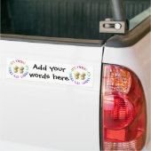 Het is tweeling! bumpersticker (Op Truck)