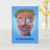 Het is Uw Verjaardag! Kaart (Gele Bloem)