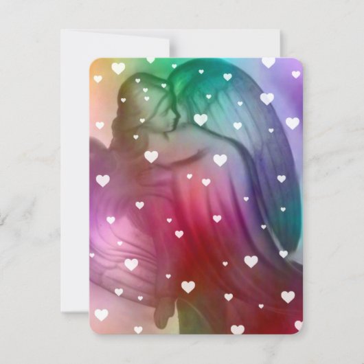 Het is vandaag de dag een opruiend hart kaart (Voorkant)