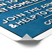 Het is veel beter om de kogels te zien... poster (Hoek)