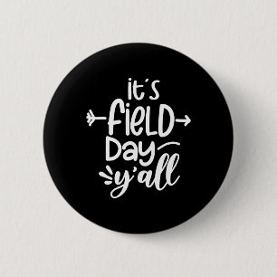 Het is Velddag Y'all Fun Teacher Gifts for Women 9 Ronde Button 5,7 Cm