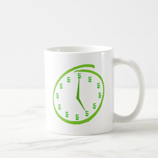 Het is vijf O'Clock ergens anders Koffiemok (Rechts)