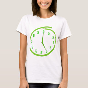 Het is vijf O'Clock ergens anders T-shirt