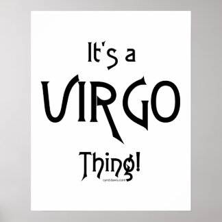 Het is Virgo Ding. Poster