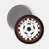 Het is voetbaltijd! Magneet (Voorkant / Achterkant)