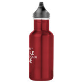 Het is volledig mogelijk dat deze fles wijn bevat. (Rechts)