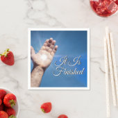 Het is voltooid servet (Insitu)