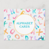 Het is voor Ice Cream - Alphabet Flash Kaart (Achterkant)