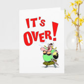 Het is voorbij. kaart (Gele Bloem)