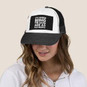 Het is vreemd dat het dezelfde leeftijd heeft als  trucker pet (In situ)