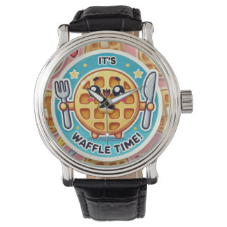 Het is Waffle Time Watch Horloge