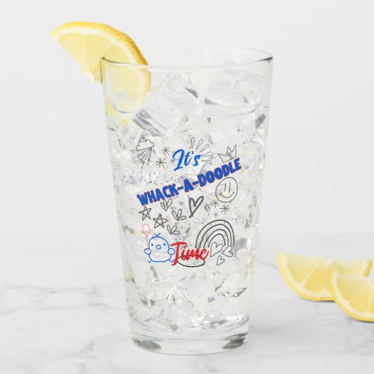 Het is wat een doedeltijd.w glas (Voorkant ijs)