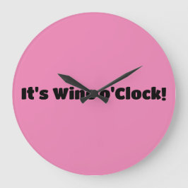 Het is Wijn uur Grote Klok