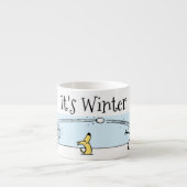 Het is winter espresso kop (Voorkant)