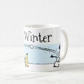 Het is Winterkoffie-Mok Koffiemok (Voorkant rechts)