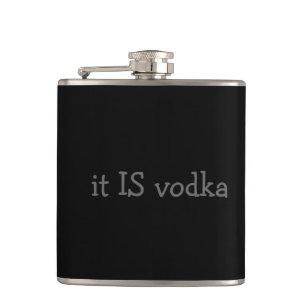 het is wodka heupfles