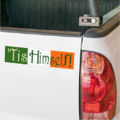 Het is zichzelf! bumpersticker (Op Truck)